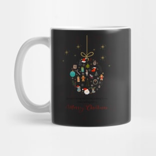 Corporate Postcard Christmas Ornament English version Mug